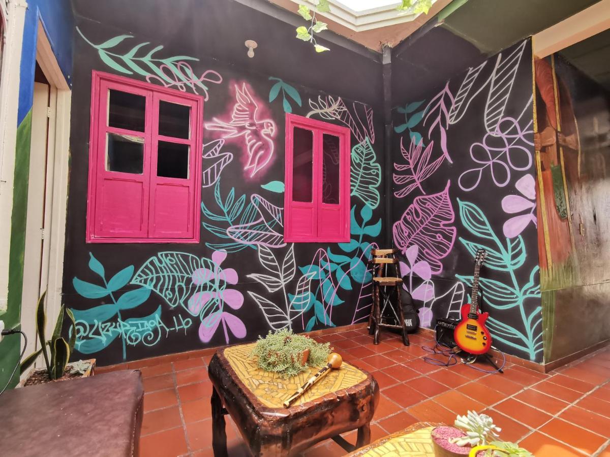 Lienzo Hostel And Mural Art Museum Popayan Exterior photo