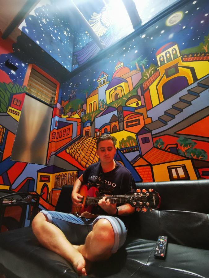 Lienzo Hostel And Mural Art Museum Popayan Exterior photo