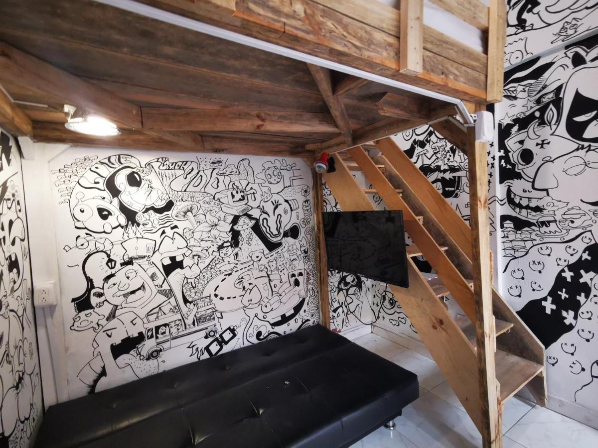 Lienzo Hostel And Mural Art Museum Popayan Exterior photo