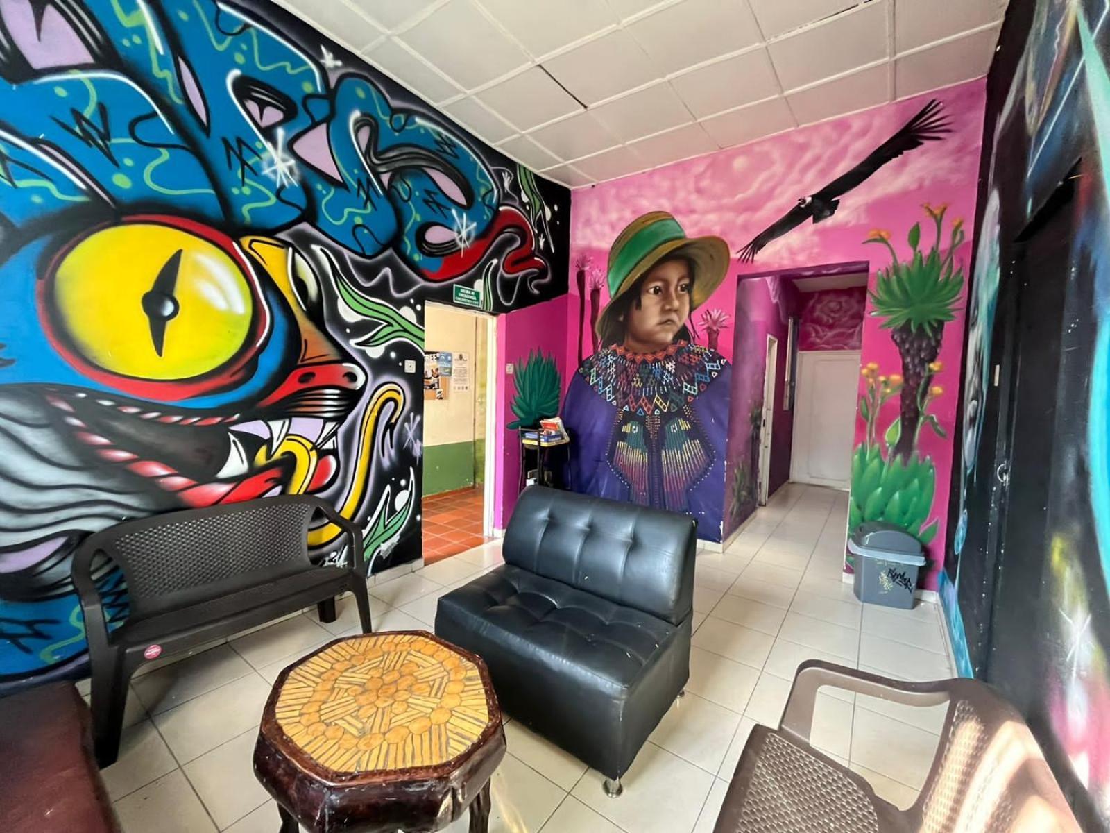 Lienzo Hostel And Mural Art Museum Popayan Exterior photo