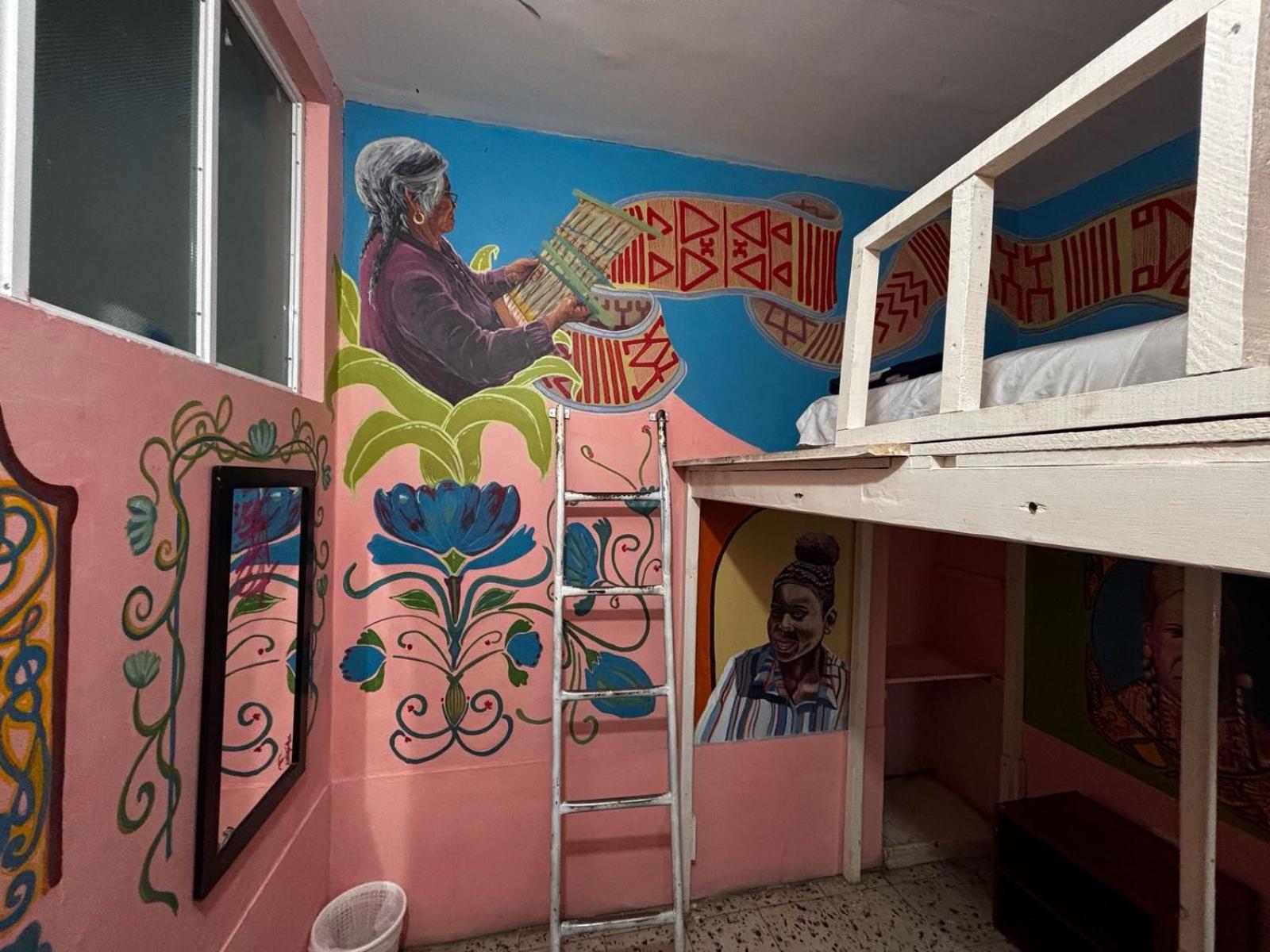 Lienzo Hostel And Mural Art Museum Popayan Exterior photo